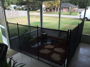 Baby Barrier Volusia Pool Fence Koi Fish