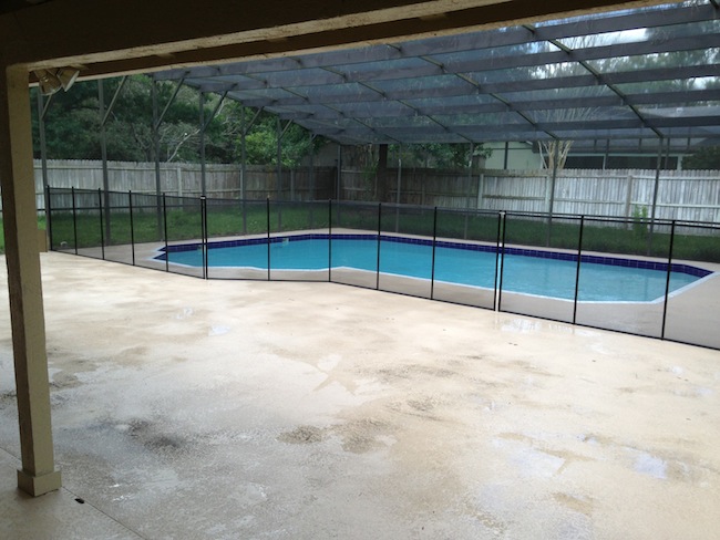 Oak Hill Volusia Pool Safety Fence